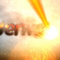 Plasma Cutter Laser Intro Graphics Video After Effects Template