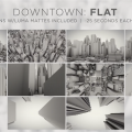 Downtown Skyline Flat Motion Graphics Bundle