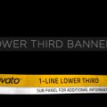 Banner Ribbon Lower Thirds Graphics Template for After Effects