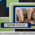 Pop-Up Sliders Broadcast Package Graphics Template for After Effects