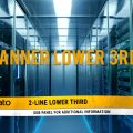 Banner Lower 3rds MOGRT Graphics Template for Premiere Pro