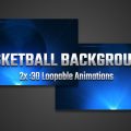 Basketball Arena Backgrounds Motion Graphics Bundle