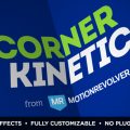 Corner Kinetic Intro Graphics Template for After Effects