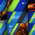 Diagonals Broadcast Package Graphics Template for After Effects