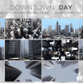 Downtown Skyline Day Motion Graphics Bundle