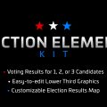 Election Elements Kit Graphics Template for After Effects
