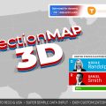 United States Election Map 3D Broadcast Package Graphics Template for After Effects