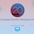 Election News Backgrounds v1 Motion Graphics Bundle