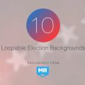 Election News Backgrounds v2 Motion Graphics Bundle