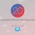 Election News Backgrounds v3 Motion Graphics Bundle