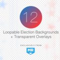 Election News Backgrounds v4 Motion Graphics Bundle