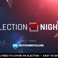 Election Night Broadcast Kit Graphics Template for After Effects