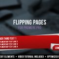 Flipping Pages Lower Thirds MOGRT for Premiere Pro
