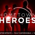 Hometown Heroes Opener Graphics Template for After Effects
