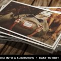 Instant Photo Stack Slideshow Graphics Template for After Effects