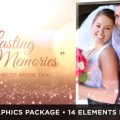 Lasting Memories Wedding Graphics Package Template for After Effects