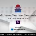 Midterm Election Elements - House & Senate | MOGRT for Premiere Pro