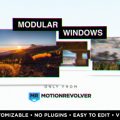 Modular Windows Slideshow Graphics Template for After Effects