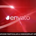 TV Network Logo Streaks Logo Graphics Template for After Effects
