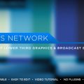 News Network Lower Thirds Graphics Template for After Effects