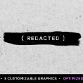 Redacted Lower Thirds and Titles MOGRT for Premiere Pro