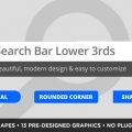 Search Bar Titles & Lower Thirds Graphics Template for After Effects