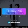 Timeline Lower Third Elements MOGRT for Premiere Pro
