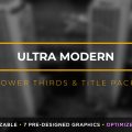 Ultra Modern Titles and Lower Thirds MOGRT for Premiere pro