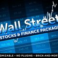 Wall Street Stock Market Package Graphics Template for After Effects