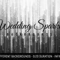 Wedding Sparkle Backgrounds Motion Graphics